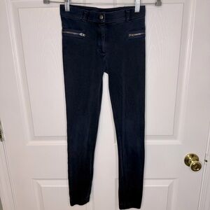 Crewcuts Dark Navy Blue Girls Skinny Pants Size 14 GUC
